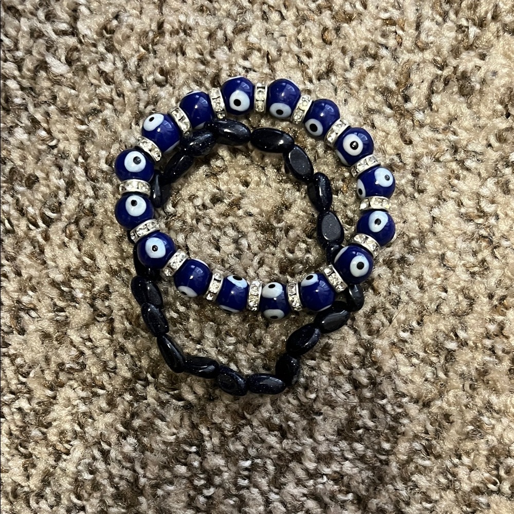 Evil Eye Bracelet Set